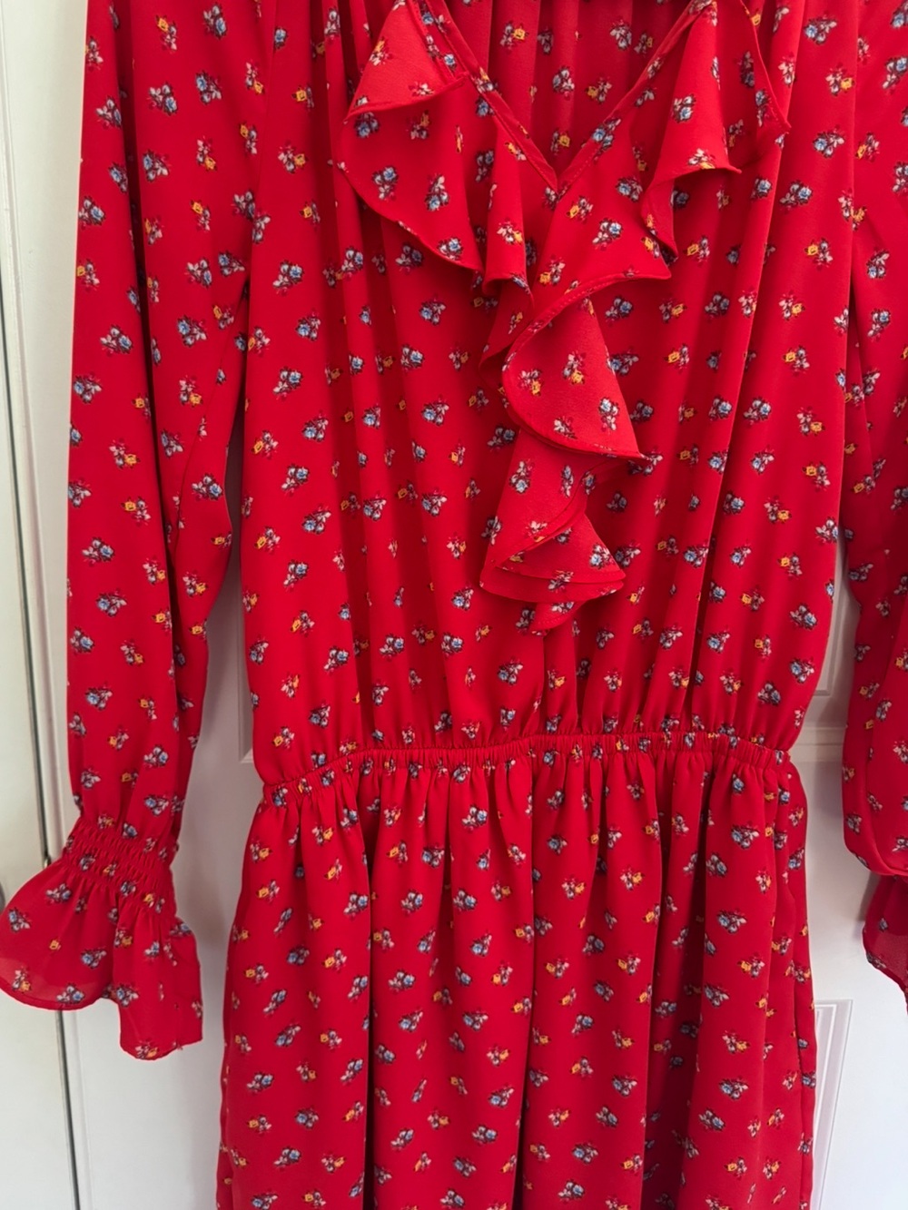 Gap Floral Ruffle Dress - Picture 6 of 13